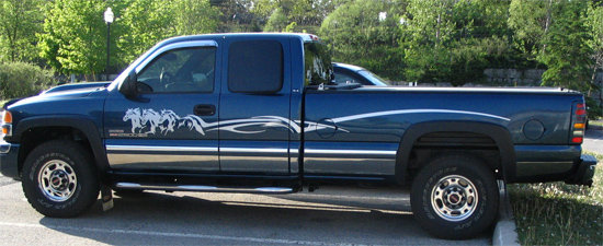 Truck Body Decals