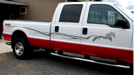 Truck Stripes Graphics